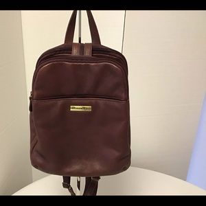 Etienne Aigner Leather backpack/handbag